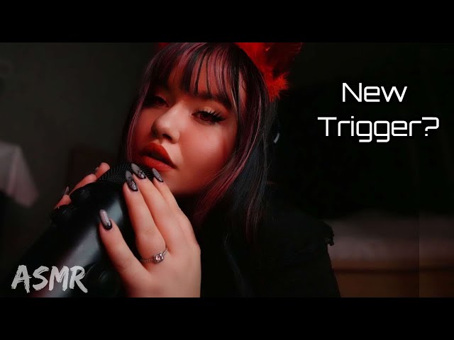 ୨ৎ New ASMR Trigger? and Mouth Sounds, Camera Tapping & Up Close Whispers