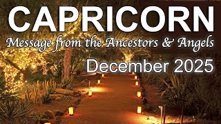 Capricorn A New Path With Real Promise Angel & Ancestor Message December 2025 Tarot Reading