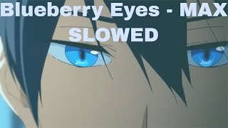 blueberry eyes - MAX [ slowed   reverb ] ft. SUGA of BTS