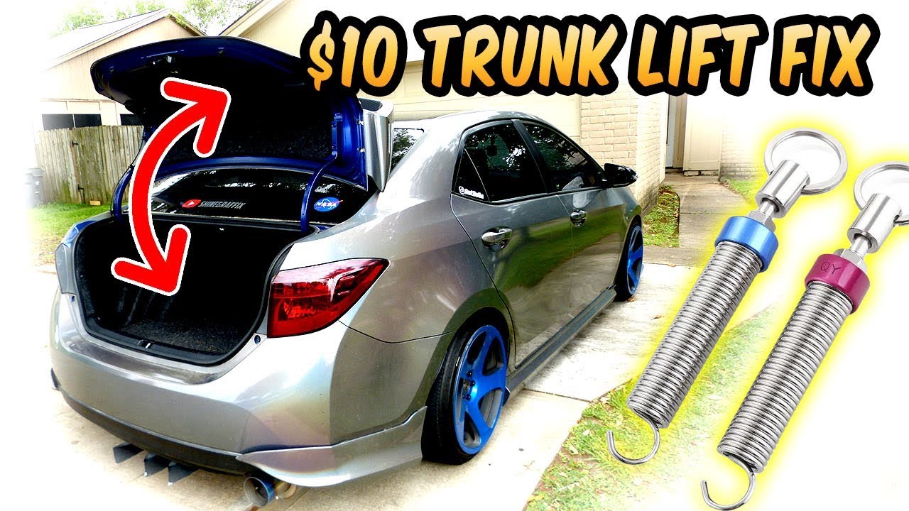 $10 Trunk Lift Spring Universal Fix 