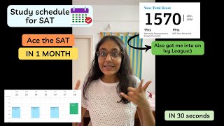 HOW TO GET A 1500+ ON THE SAT! NO TUTOR! | My Study Plan