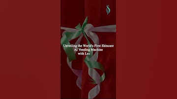 The ai vending machine changing skincare forever!#skincareinnovation #aivendingmachine #beautytech