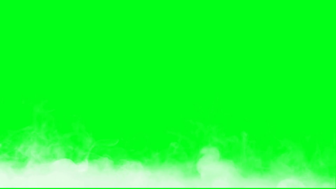 Fog green screen for free YouTube