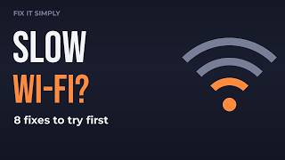 Slow Wi-Fi 8 Fixes to Try Before You Pay for Anything