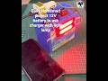 Easy Homemad project 12V battery to usb charger with light lamp #electronics #video #shorts
