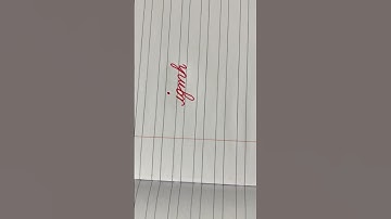 Practice cursive #cursive #handwriting #trending #satisfying #asmr #ytshorts #coloring #relaxing