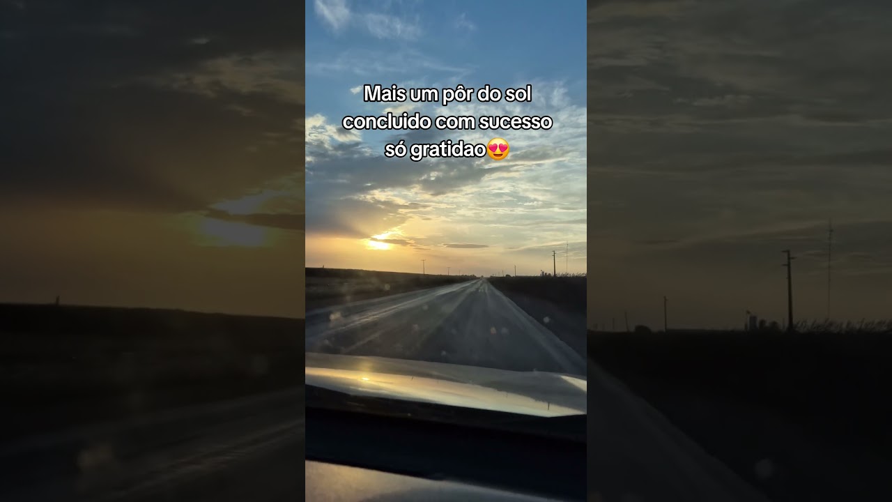 Lindo por do sol