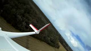 Phoenix-VX 2mt Custom V-Tail - Super Windy Re-Maiden Flight - Rock Solid V-Tail !!