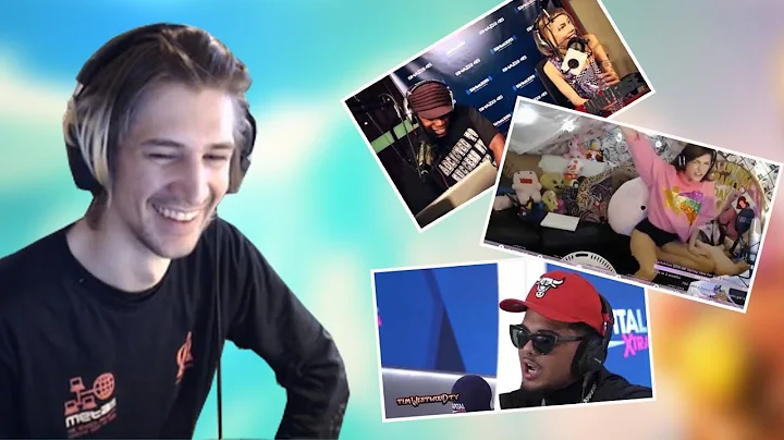 xQc Reacts To "smokepurpp murders every beat he touches"||"invadervie cod montage video @biomez"