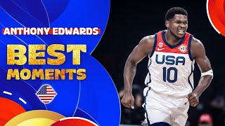 Anthony Edwards 🇺🇸 | Best Moments at FIBA Basketball World Cup 2023