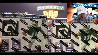 2023 Clearly Donruss Football Card 8 Box Half Case Break #2 Sports Cards