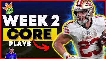 NFL DFS Week 2 Kernspellen