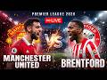 MANCHESTER UNITED vs BRENTFORD  PES 21 Simulation