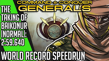 Command & Conquer [C&C] Generals: The Taking of Baikonur [Normal] [World Record]