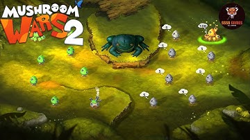 Mushroom Wars 2: Mosquito Of A Dead Man BOSS 1 EXPERT,iOS/Android Walkthrough