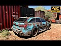 Abandoned Audi RS6 Avant (960HP) - Forza Horizon 5 | Steering Wheel + Shifter Gameplay.