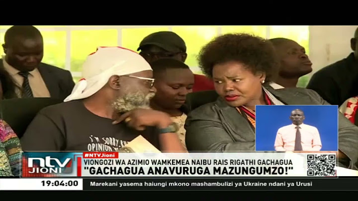 Viongozi wa Azimio wamekemea Naibu Rais Rigathi Gachagua