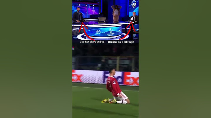 Rio Ferdinand reaction to Ronaldo Last Minute GOAL vs Atalanta