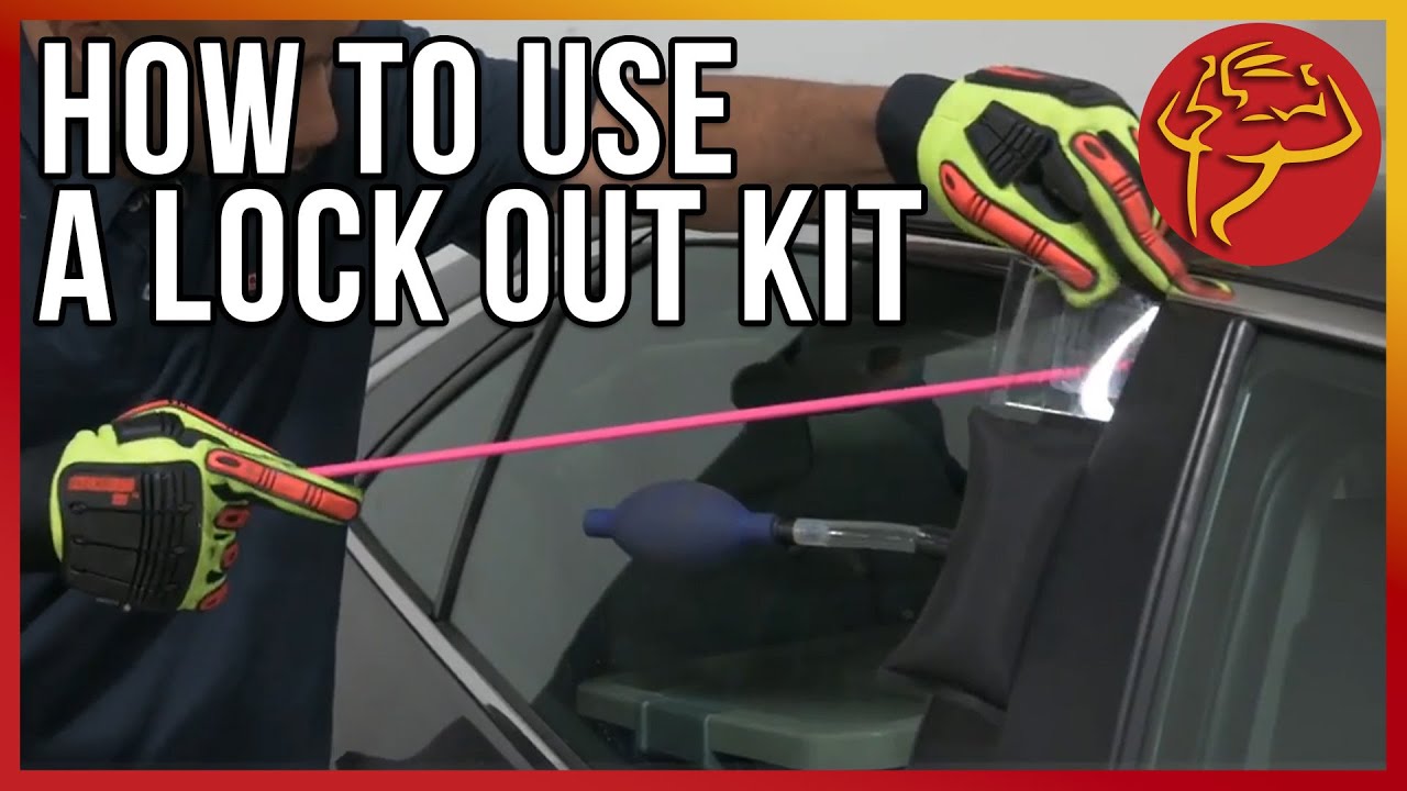 FURUIX Car Lockout Kit, Slim Jim Car Door Opener, Car Door Opener