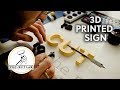 Making a 3D printed sign | Cut to the Point collab