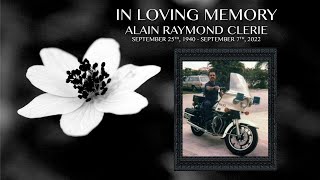 Alain Raymond Clerie Memorial Service Part 1 (Unedited)