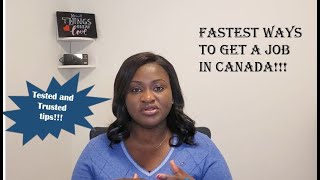 How to get a Job in Canada | New Brunswick in focus| Tested and Trusted tips for Immigrants screenshot 5