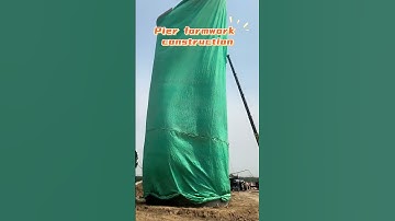 Pier formwork construction#engineering  #formwork  #bridge  #railway  #scaffolding