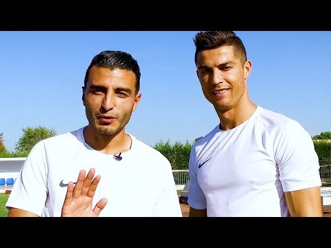 TOUZANI BIJ CRISTIANO RONALDO THUIS !