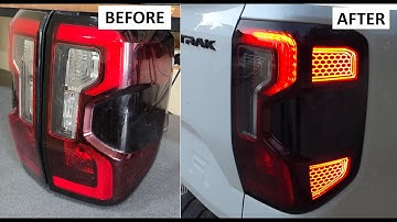 How to Design Ford Ranger Wildtrak Tail Lights