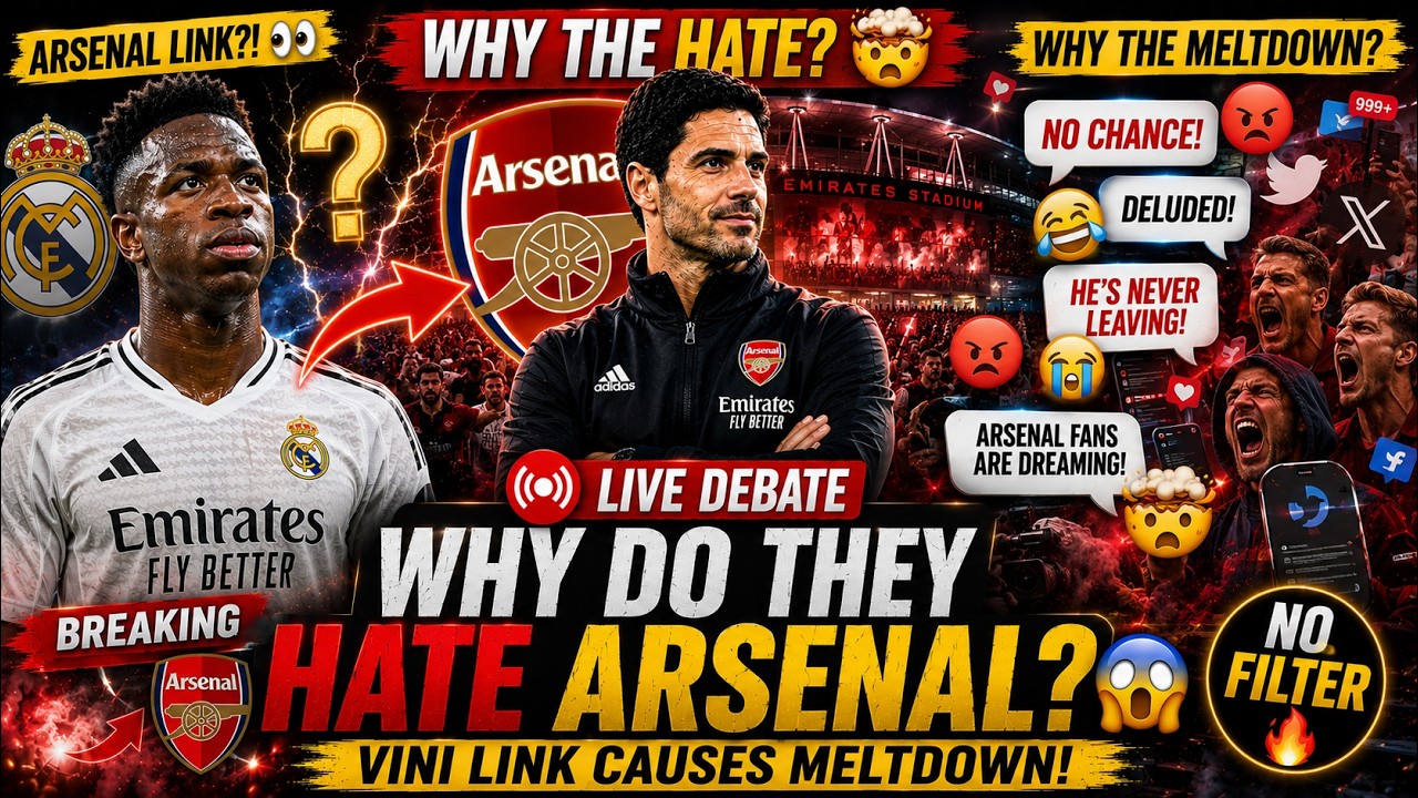 😱 Arsenal Can't Sign Superstars? Let's Talk About the Vinícius Jr Narrative!
