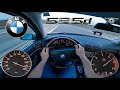 163HP | BMW E39 525d | 100-200 km/h | Top Speed and Acceleration on German Autobahn POV | PART 1