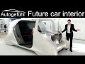 The future autonomous rideshare vehicle interior XiM20 concept by Yanfeng - Autogefühl