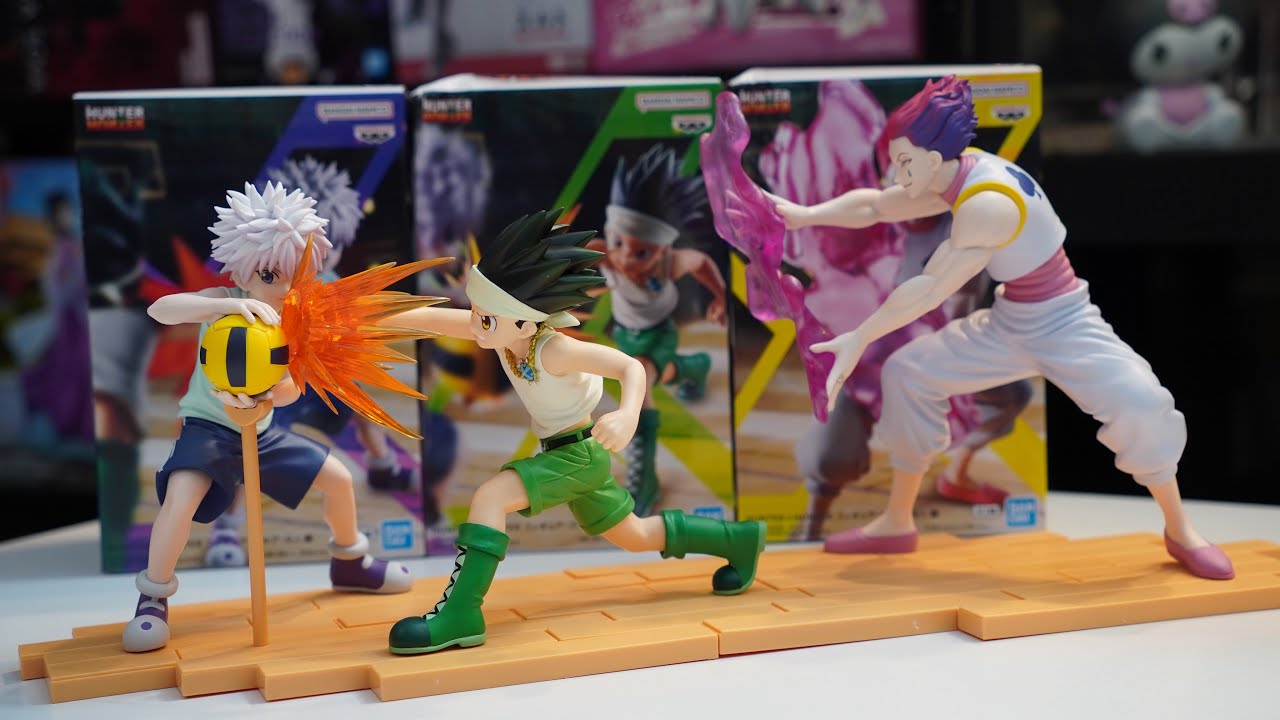 Unboxing HUNTER × HUNTER - G.I. EDITION (BANDAI SPIRITS) - YouTube