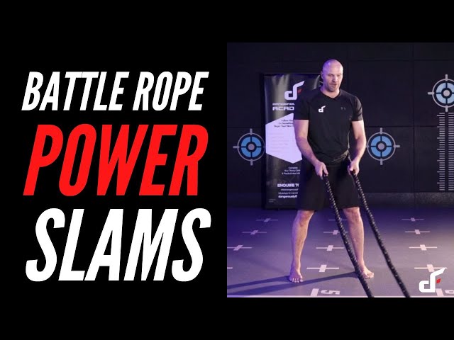 Battle Rope Power Slams 