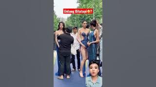 This Model Keeps Covering Her Body During Fashion Shows😳#viral #fashionshow #fashion