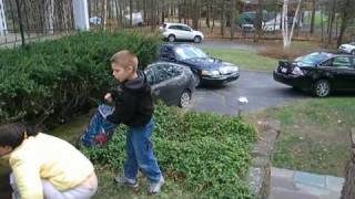 Connor / Kayla Easter Egg Hunt 2009