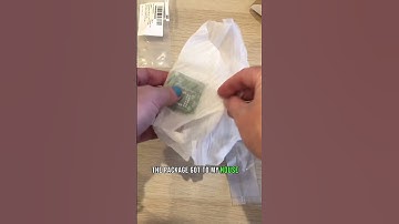 Unboxing a custom circuit board that was fabricated in China #diyelectronics #pcbway #unboxing