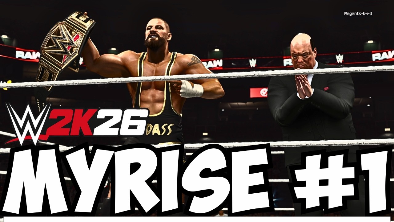 WWE 2K26 MyRISE Episode 1: THE ARCHETYPE RETURNS! (The Comeback Part 1)
