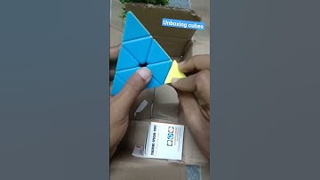 Unboxing of combo cubes 2×2,3×3, pyramix cube by Flipkart🥳 #shorts #youtubeshorts #ytshorts #cube