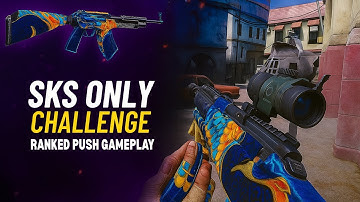COD Mobile Multiplayer Challenge | Only SKS Gameplay 🔥 | Insane Ranked Kills