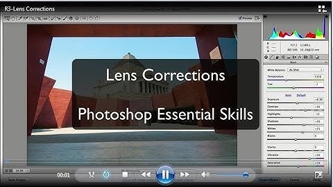 Photoshop CC: Essential Skills -- Lens Corrections Two Ways