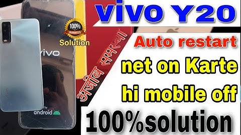 Vivo Y20 Y20g Y20i Automatic Switch OFF ON Problem Solution Without Battery Change 2025