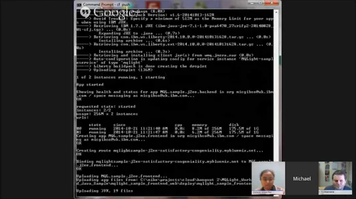 MQ Light and Bluemix -  Worker Offload  with @j0nnymac