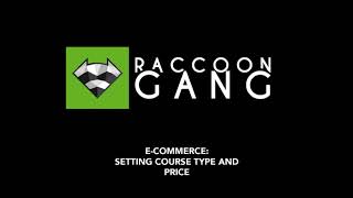 E-Commerce: Setting the Course Type and Price