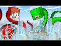 JJ and Mikey: SNAKES Attacked the City in Minecraft Challenge - Maizen