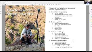 Content Learning Outcomes from Geological Virtual Field Trips by Tom Ruberto (ASU)