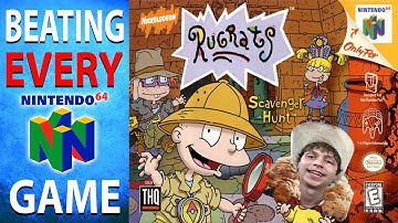 Beating EVERY N64 Game - Rugrats: Scavenger Hunt (226/394)