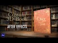3D Book & Storybook Intro (After Effects)