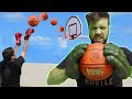 WEIRD GLOVE BASKETBALL SHOT CHALLENGE! *Boxing Gloves, Hulk Hands...*