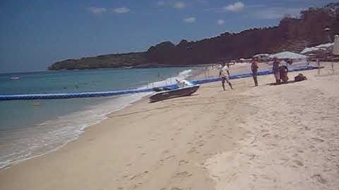 Jetfloat beach pontoon